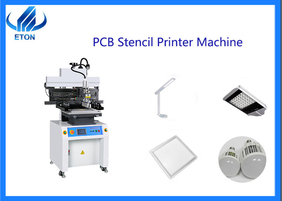 सेमी-ऑटोमैटिक स्टैंसिल प्रिंटर 200KG प्रिंटिंग SMT मशीन प्लेटफॉर्म साइज 650*320mm