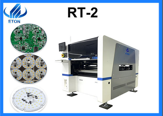 64 पीसी फीडर मल्टीफंक्शनल ऑटोमेशन 20 हेड एलईडी श्रीमती पिक एंड प्लेस मशीन