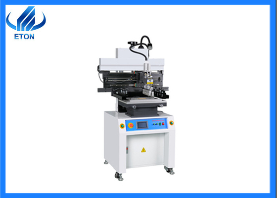 श्रीमती मशीन के लिए पीएलसी टच स्क्रीन सेमी स्वचालित स्टैंसिल प्रिंटर