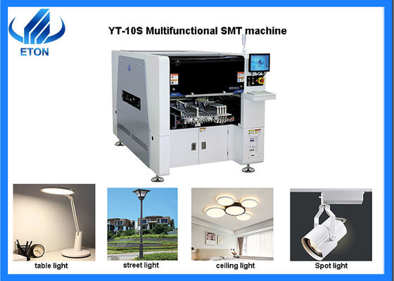 उच्च परिशुद्धता इंटेलिजेंट डबल हेड टेप फीडर पिक एंड प्लेस मशीन