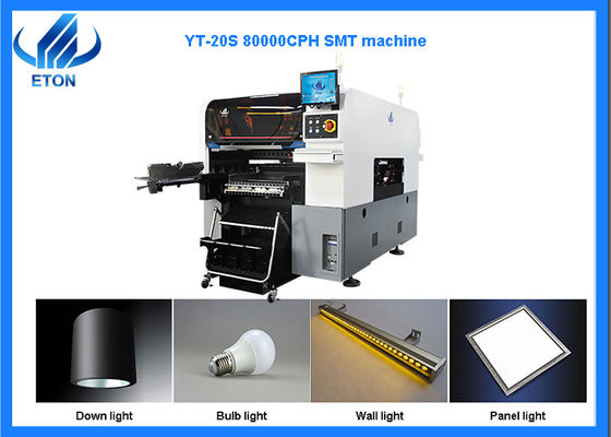 अल्ट्रा-हाई प्रेसिजन 0201 घटकों एसएमटी पिक एंड प्लेस मशीन को माउंट कर सकता है