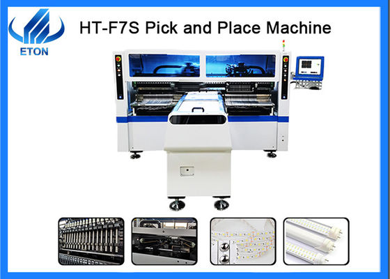 एलईडी लाइट के लिए अनुकूलन योग्य स्वचालित श्रीमती पिक एंड प्लेस मशीन 180000 सीपीएच