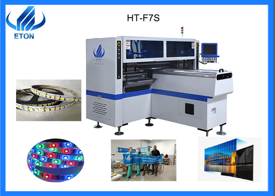 HT-F7 LED ट्यूब लाइट मेकिंग एलईडी चिप एसएमडी माउंटिंग मशीन 220AC 50Hz 5KW पावर