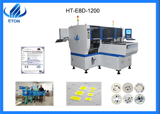 स्वचालित LED SMD माउंटिंग मशीन HT-E8D 380AC 50Hz पावर हाई प्रिसिजन