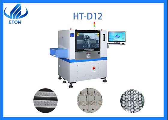 सीसीडी पोजिशनिंग सिस्टम के साथ 1200 * 500 मिमी पीसीबी के लिए स्वचालित एसएमटी गोंद डिस्पेंसर मशीन