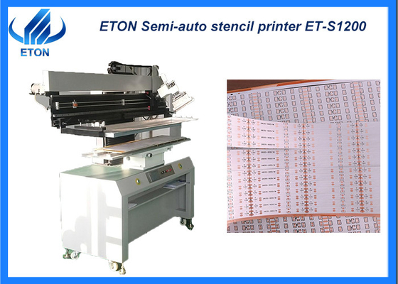 लीनियर गाइड सोल्डर प्रिंटिंग (L)1600 x(W)900 x(H)1650 mm SMT मशीन