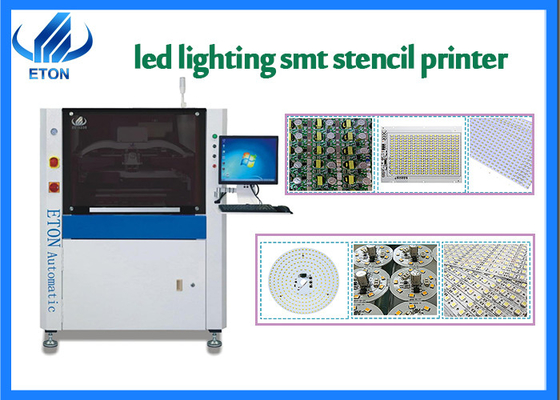 एलईडी फ्लड स्ट्रीट लाइट के लिए एसएमटी प्रोडक्शन लाइन ऑटोमैटिक सोल्डर पेस्ट प्रिंटिंग मशीन
