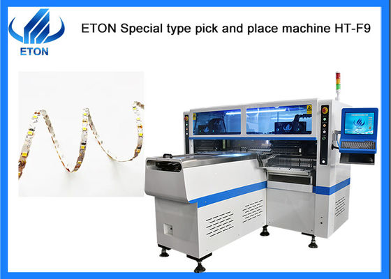 अधिकतम चौड़ाई 330 मिमी पैनल लाइट एसएमटी पिक प्लेस मशीन 250000 सीपीएच क्षमता