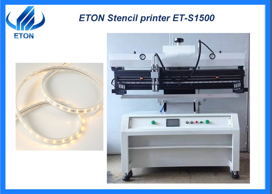 Semi Auto SMT Stencil Printer 220V single phase Easy Installation And Adjustment