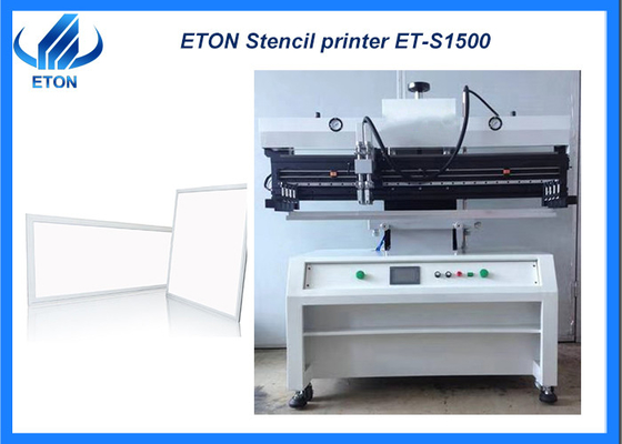 SMT Stencil Printer for LED Lighting Panel Tube Max 1500*300mm Lighting PCB