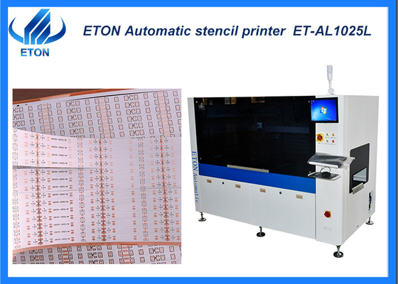 Max FPCB Diagonal 1％ Automatic Stencil Printer For LED Flexible Strip Light