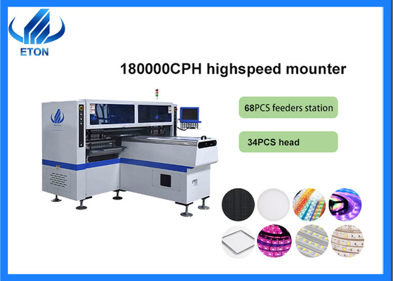 ETON SMD Mounting Machine HT-F7S LED Tube SMT Chip Mounter