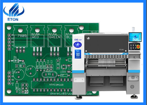 पीसीबी के लिए 220AC वोल्टेज एसएमटी माउंटिंग मशीन अधिकतम आकार 500*450 मिमी और 2080 किलोग्राम वजन