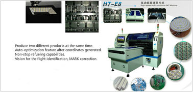 E8T-1200 SMD माउंटिंग मशीन 0.5-5mm PCB मोटाई 60000 CPH माउंटिंग स्पीड
