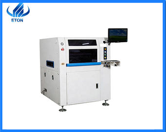 0.025 मिमी मुद्रण सटीकता श्रीमती उत्पादन लाइन स्टेंसिल प्रिंटर मशीन स्वचालित