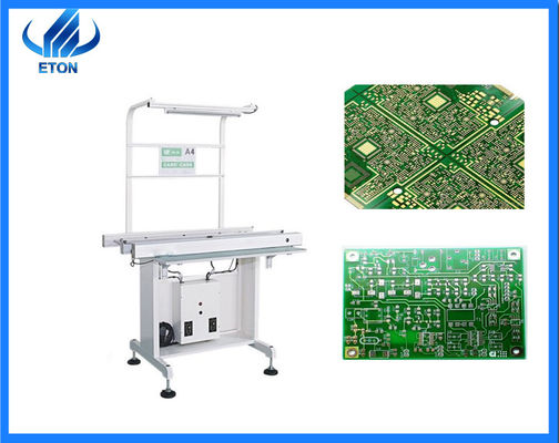 लाइट स्टैंड के साथ स्टेपर मोटर श्रीमती बढ़ते मशीन 1.4 एम रेल लंबाई कन्वेयर