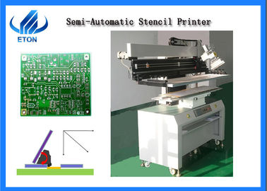 1200 × 250 मिमी प्रिंटिंग एरिया श्रीमती बढ़ते मशीन पीसीबी स्क्रीन प्रिंटिंग मशीन