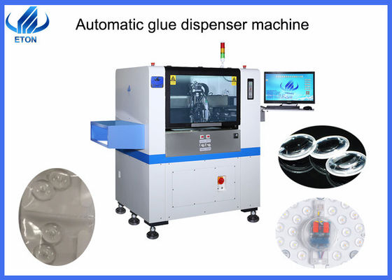 एलईडी लेंस के लिए 220VAC 90000CPH स्वचालित गोंद मशीन मशीन