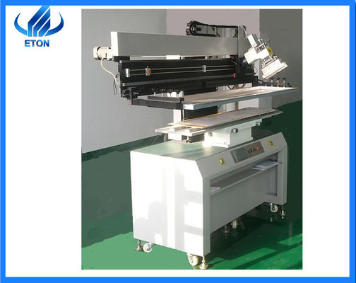 श्रीमती उत्पादन लाइन में 1200 मिमी अर्ध स्वचालित स्टैंसिल प्रिंटर