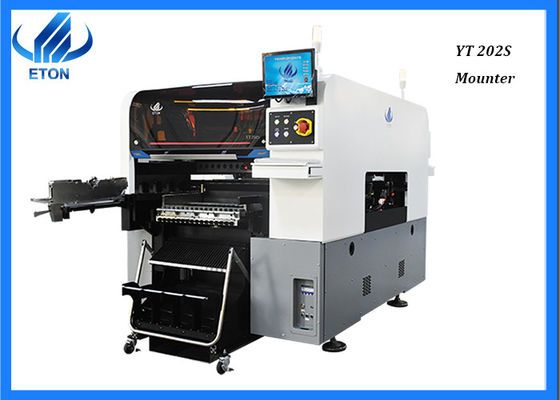 डॉकिंग कार्ट इलेक्ट्रिकल बोर्ड एसएमटी माउंटर मशीन 2 मोडल 20 माउंटिंग हेड्स