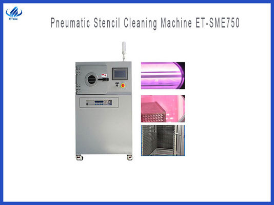 वायवीय स्टैंसिल सफाई मशीन SUS 304 संरचना ET-SME750