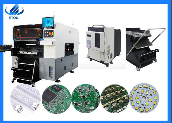 0201 0402 लेब एसएमडी श्रीमती लाइन के लिए एसएमटी माउंटिंग मशीन चुनें और रखें