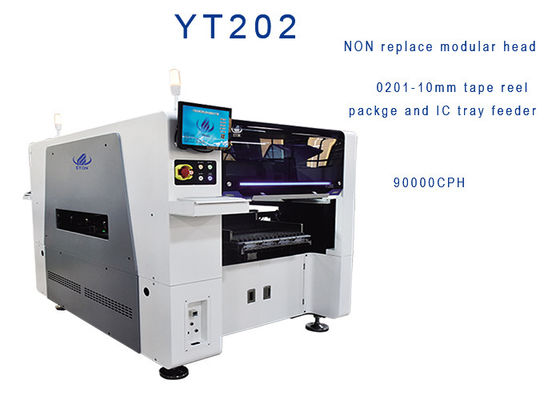 न्यूनतम बढ़ते 0201 एलईडी सर्किट बोर्ड डिस्प्ले माउंटिंग मशीन: