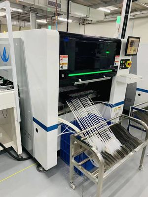 0201 घटकों के लिए एलईडी उत्पादन लाइन पिक एंड प्लेस मशीन 80000 सीपीएच