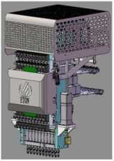 120000 सीपीएच उच्च परिशुद्धता 0201 ~ 10 मिमी घटकों का व्यापक उपयोग एसएमटी माउंटर