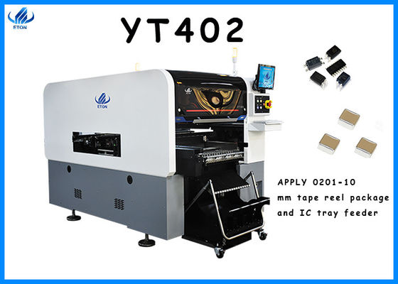 120000 सीपीएच पिक एंड प्लेस मशीन आईसी ट्रे फीडर 0201 10 मिमी टेप रेल पैकेज के लिए: