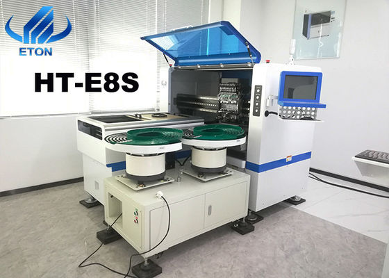 बहुआयामी 12 प्रमुख एलईडी लाइट बनाने की मशीन श्रीमती पिक एंड प्लेस मशीन