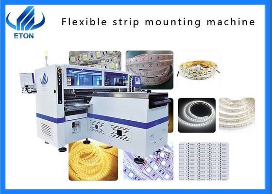 500000CPH हाई स्पीड पिक एंड प्लेस मशीन 5m 10m 50m लंबाई फ्लेक्सिबल स्ट्रिप्स के लिए