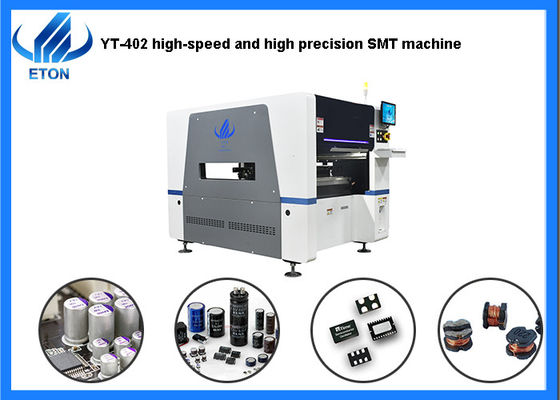 20 हेड्स 64 फीडर स्टेशन 4 कैमरे एलईडी डीओबी बल्ब मेकिंग मशीन 80000CPH