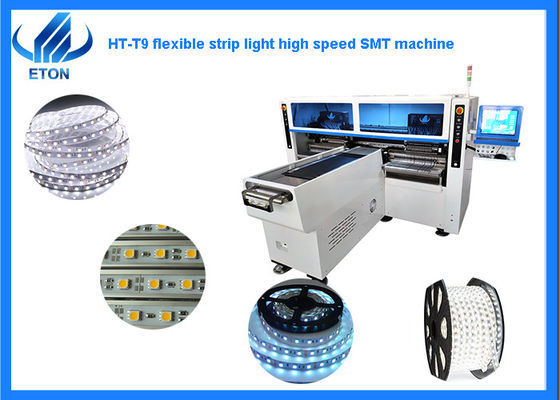 डुअल आर्म फोर मॉड्यूल 250000 CPH 6KW फ्लेक्सिबल स्ट्रिप पिक प्लेस मशीन