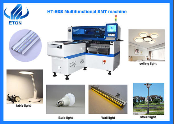 पूरी तरह से स्वचालित बहुआयामी उच्च परिशुद्धता एलईडी लाइट बल्ब महिन 45000 सीपीएच पिक एंड प्लेस मशीन बनाना