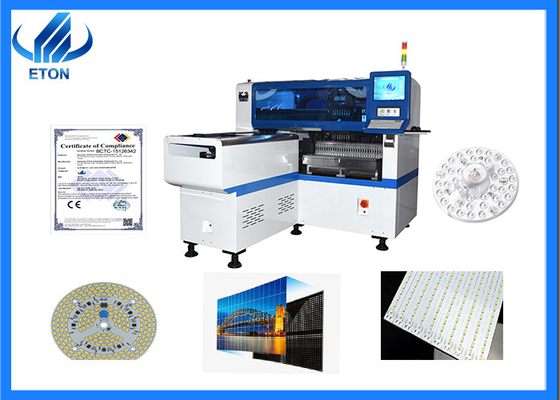 1 वर्ष की वारंटी औद्योगिक इंटेलिजेंट पिक-एंड-प्लेस मशीन एलईडी बनाने की मशीन