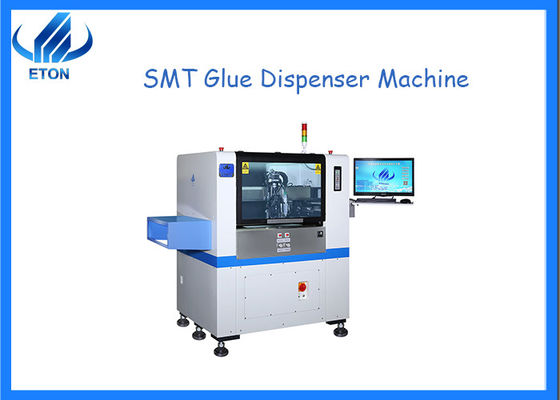 सीसीडी पोजिशनिंग सिस्टम के साथ 1200 * 500 मिमी पीसीबी के लिए स्वचालित एसएमटी गोंद डिस्पेंसर मशीन