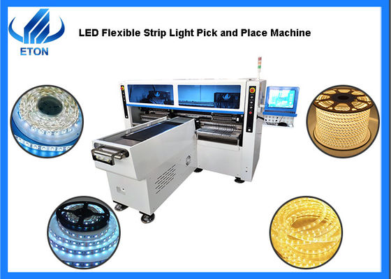 किसी भी लम्बाई की लचीली पट्टी श्रीमती पिक एंड प्लेस मशीन 250000CPH रोल टू रोल