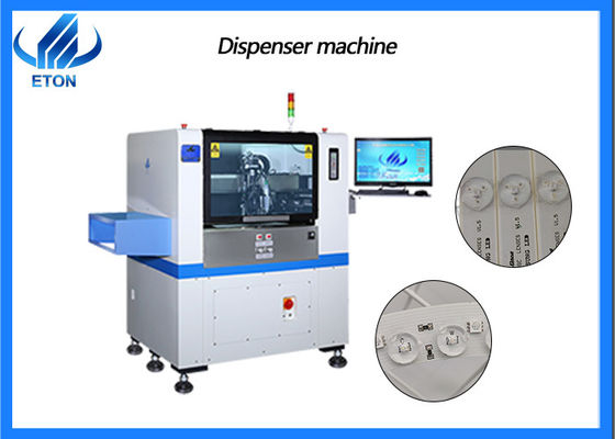 सीसीडी पोजिशनिंग सिस्टम के साथ स्वचालित गोंद डिस्पेंसर मशीन 1800 मिमी लंबाई