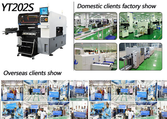 20 हेड्स इलेक्ट्रिकल बोर्ड एसएमटी पिक प्लेस मशीन ऑटोमैटिक एसएमटी एनकाउंटर