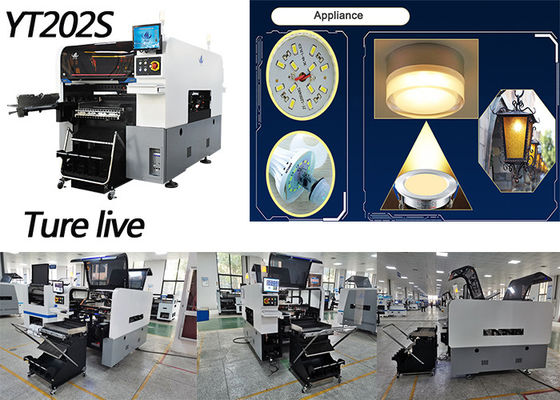 20 हेड्स इलेक्ट्रिकल बोर्ड एसएमटी पिक प्लेस मशीन ऑटोमैटिक एसएमटी एनकाउंटर
