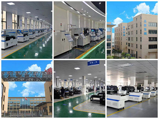 एलईडी एसएमटी पिक प्लेस मशीन डुअल आर्म 4 मौडल मैग्नेटिक 68 हेड्स