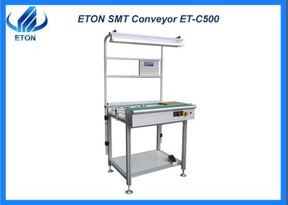 500 * 350 एमएम एसएमटी पीसीबी 5 एमएम फ्लैट बेल्ट कन्वेयर