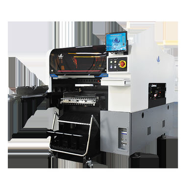 0201 घटकों के लिए उच्च परिशुद्धता एलईडी बल्ब पिक एंड प्लेस मशीन 98000CPH