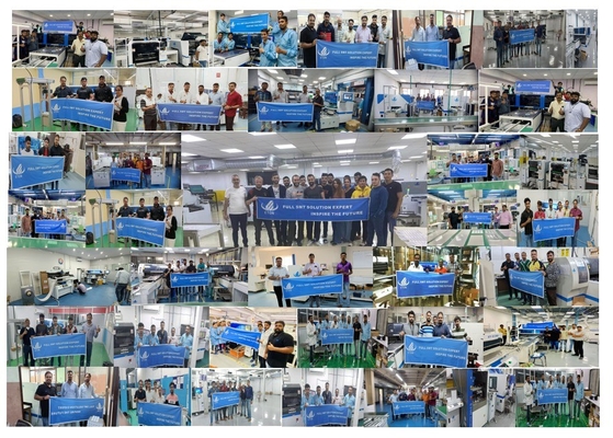 HT-E8S-1200 SMT विनिर्माण उपकरण चुंबकीय रैखिक मोटर 45000CPH