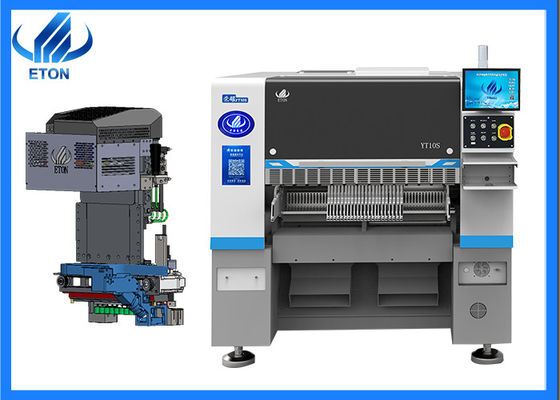 एलईडी इलेक्ट्रिकल बोर्ड पीसीबी असेंबली के लिए 48000 सीपीएच एसएमटी प्लेसमेंट मशीन सरल संचालन