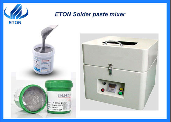 SMT Solder Paste Mixer AC 220V पावर सप्लाई 1000 rpm मिश्रण के लिए अधिकतम गति