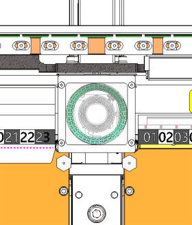 0201 Skd उच्च परिशुद्धता पीसीबी बोर्ड असेंबली मल्टी-हेड एसएमटी पिक एंड प्लेस मशीन