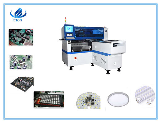 380AC 50 हर्ट्ज पिक एंड प्लेस मशीन 8 हेड्स मल्टी फंक्शनल एचटी-ई 8 एस एलईडी चिप मुटर