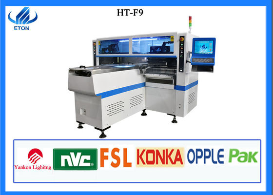 श्रीमती स्ट्रिप लाइट 200K CPH 6KW HT-F9 PCB असेंबली मशीन